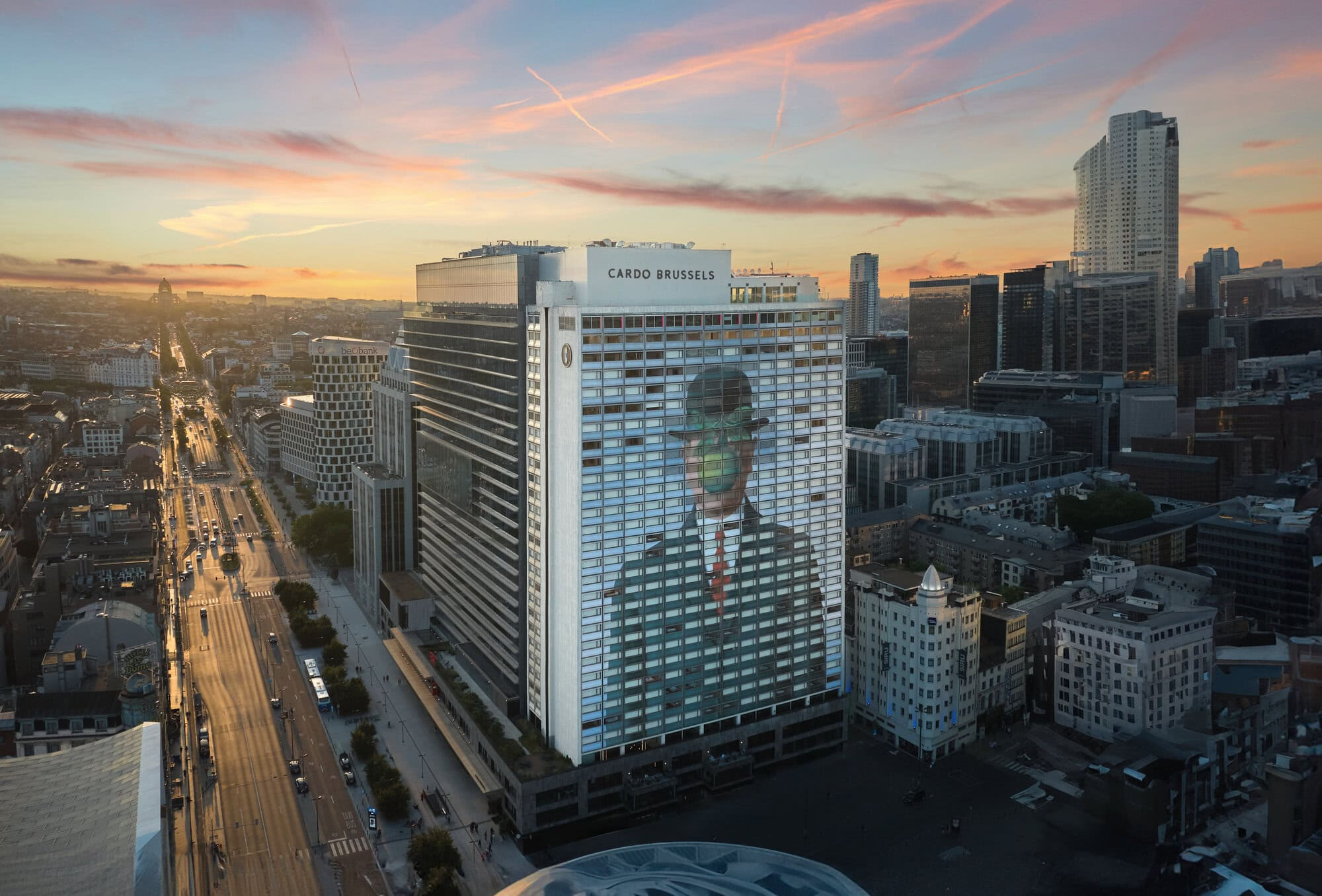 Exterior Cardo Brussels.