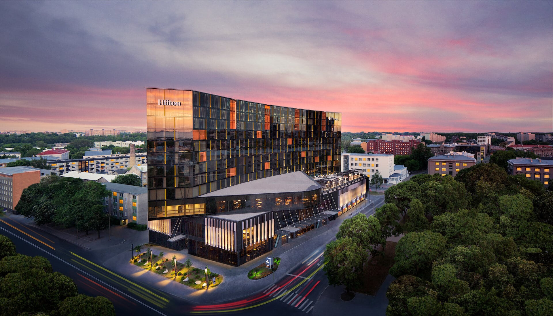 Hilton Hotels & Resorts.